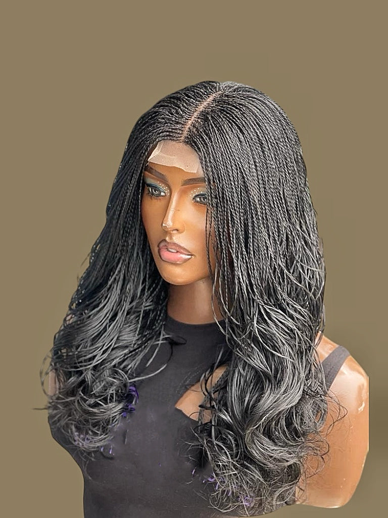 Bouncy Twists Wig Black