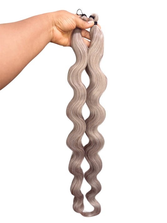 24" 100g Pro'Bodywave – Icy Blonde