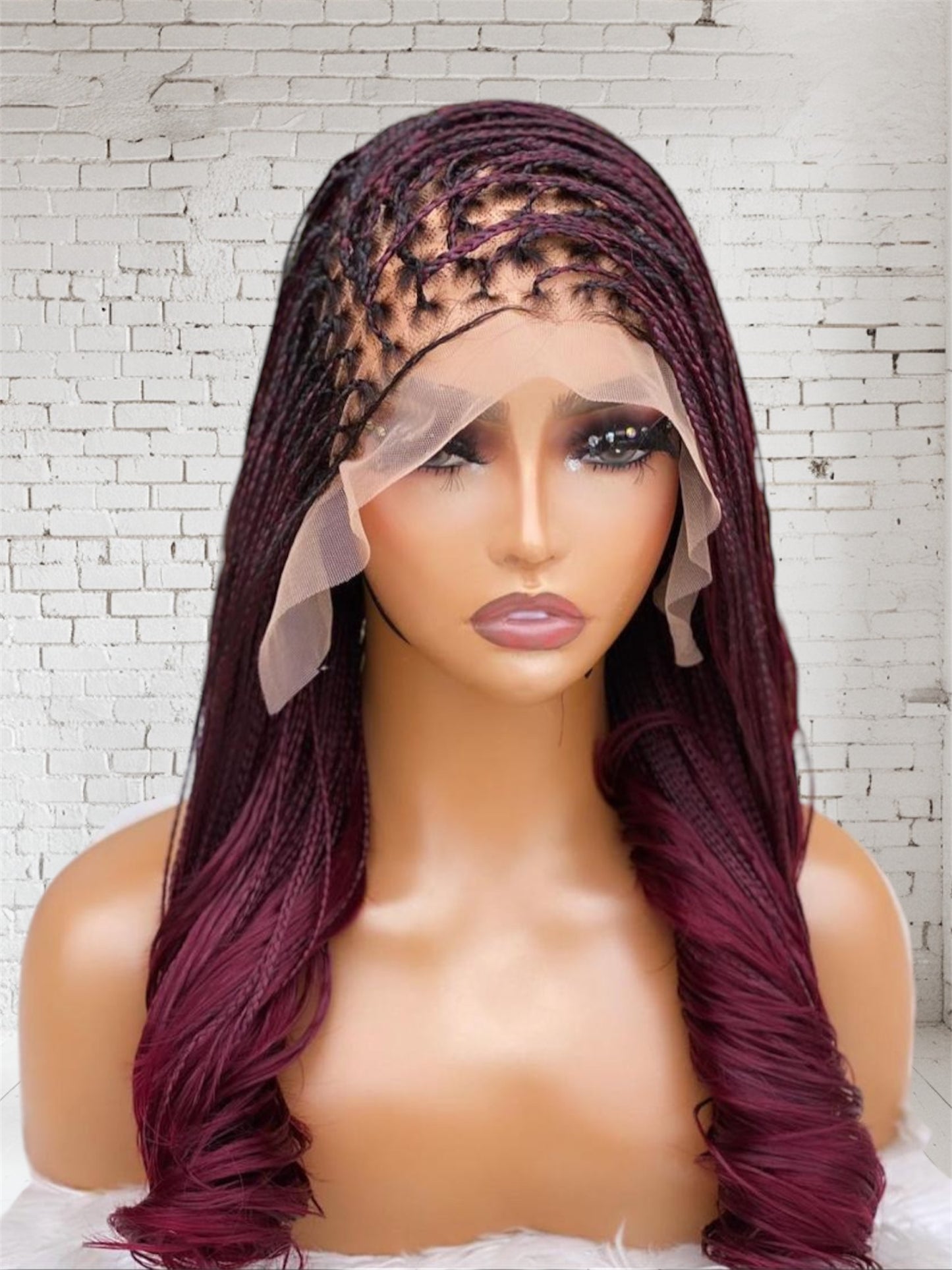 Bug Spiral Knotless Braided Wig