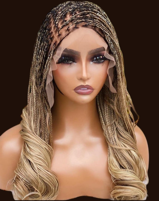 Bug Spiral Knotless Braided Wig